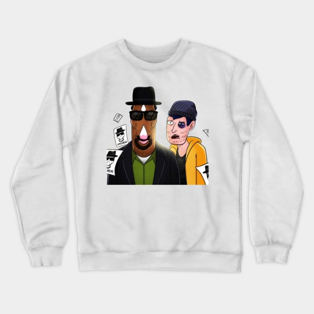 horseman Crewneck Sweatshirt by stalkbycat